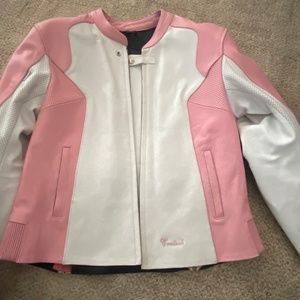 Ladies Cortech Tourmaster Leather Motorcycle Jacket